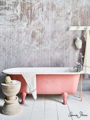 Voorbeelden van Annie Sloan roze kleuren op meubels