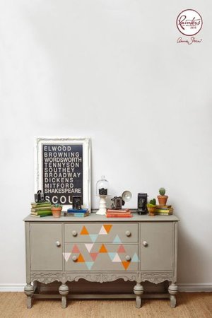 Annie Sloan French Linen voorbeelden