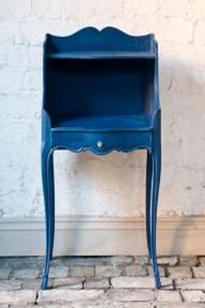 Annie Sloan Napoleonic Blue voorbeelden