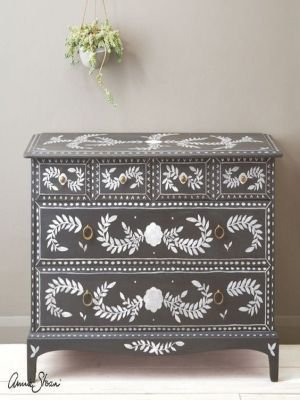 Annie Sloan Pearlescent Glaze voorbeelden