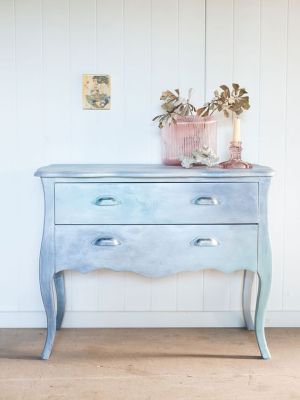 Annie Sloan Pearlescent Glaze voorbeelden