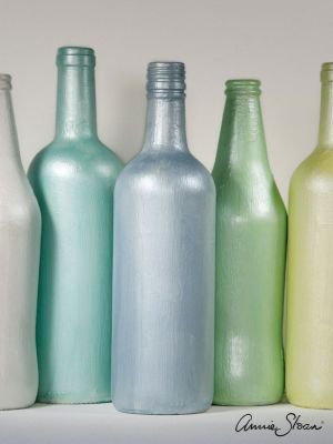 Annie Sloan Peralescent Glaze voorbeelden