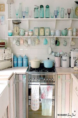 Annie Sloan voorbeelden keukens