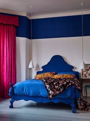 Voorbeelden van Annie Sloan blauwe kleuren op meubels