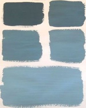 Annie Sloan Chalk Paint Aubusson Blue voorbeeld