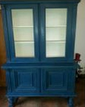 Annie Sloan Chalk Paint Aubusson Blue voorbeeld