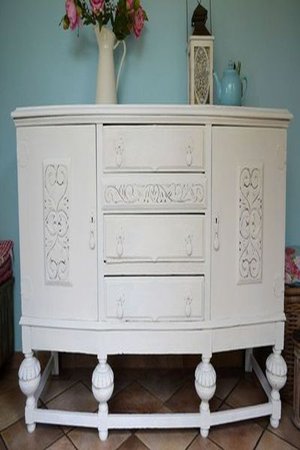 Annie Sloan Pure White voorbeelden