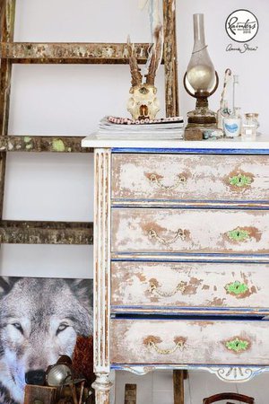 Annie Sloan Pure White voorbeelden