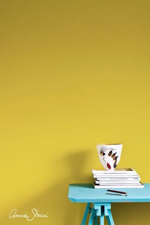 annie sloan english yellow voorbeelden