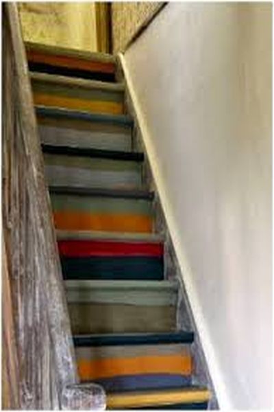 Annie Sloan voorbeelden trappen