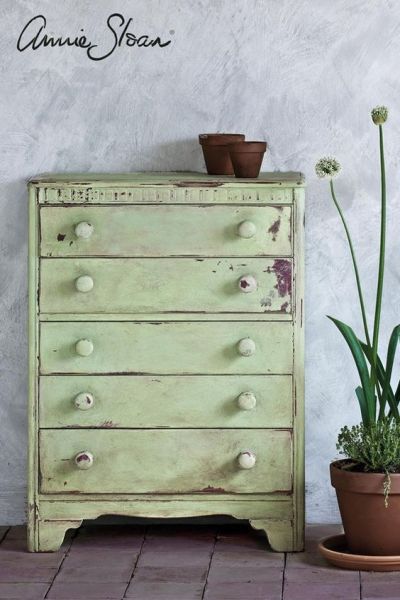 Annie Sloan Lem voorbeelden - Shabby