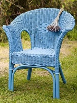 Rieten stoelen verven met Annie Sloan Chalk Paint