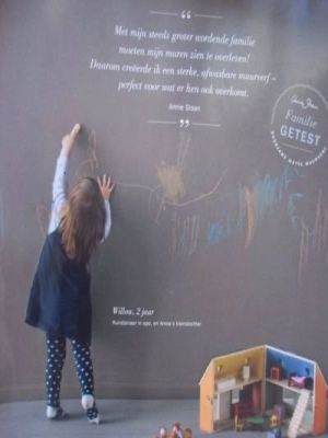 Schoolbordverf maak je met Annie Sloan Chalk Paint