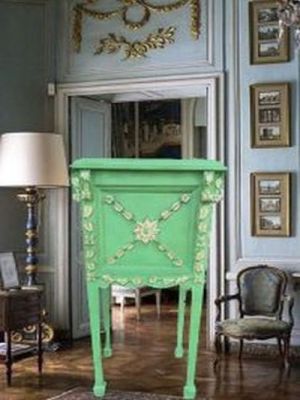 Annie Sloan Chalk Paint Antibes Green voorbeeld