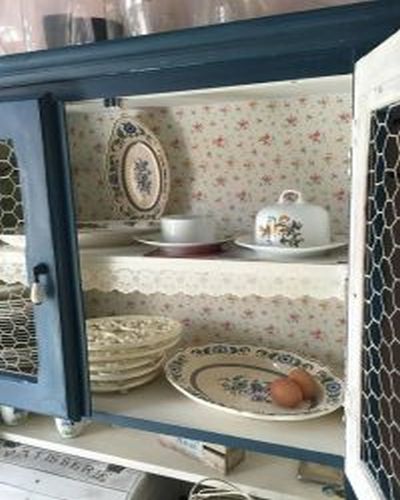 Annie Sloan Chalk Paint Aubusson Blue voorbeelden