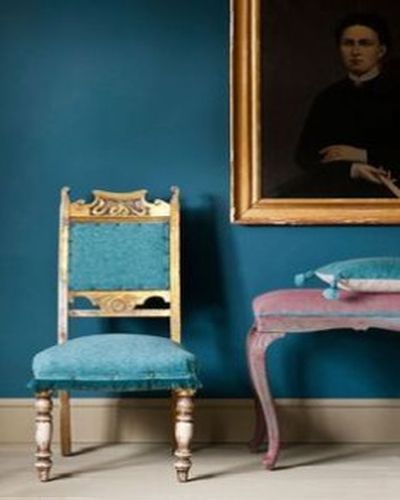 Annie Sloan Chalk Paint Aubusson Blue voorbeelden